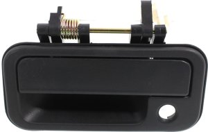 Front Exterior Door Handle for Isuzu Rodeo 1998-2004, Left (Driver), Textured Black, Replacement