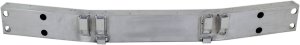 Rear Reinforcement Impact Bar for Infiniti G37 2010-2013 with Premium Package, for Q60 2014-2015, Aluminum, with Parking Aid Sensor Holes, Coupe, Replacement