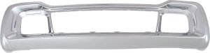Front Bumper Grille Frame for Jeep Grand Cherokee 2014-2016, Chrome, Code MFD/MFE, fits Laredo/Limited/Overland/Summit Models, Replacement