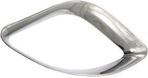 Front Bumper Grille Molding for Jeep Grand Cherokee 2012-2016, Left (Driver), Chrome, SRT/SRT8 Models, Replacement