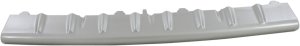 Front Bumper Molding Deflector/Cover Plate for Jeep Liberty 2005-2007, Black, Replacement