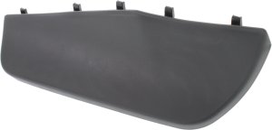 Front Bumper Molding Cover for Jeep Grand Cherokee 2011-2016, Textured Black, Right (Passenger) Side, Fits Laredo/Limited/Overland Models, Replacement