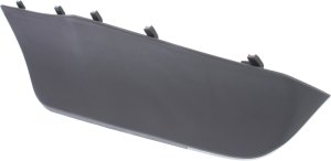 Front Bumper Molding Cover for Jeep Grand Cherokee 2011-2016, Left (Driver) Side, Textured Black, Suitable for Laredo, Limited, Overland Models, Replacement