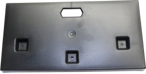 Front License Plate Bracket for Jeep Renegade 2015-2018, Textured, Excludes Trailhawk Model, Replacement