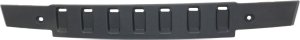 Front Upper Bumper Filler for Jeep Wrangler (JK) 2007-2018, Textured Standard Duty Cover, Replacement