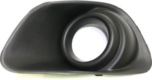 Front Fog Light Molding for Jeep Compass 2011-2017, Right (Passenger), Primed (Ready to Paint), Without Chrome Trim, (MK), Replacement