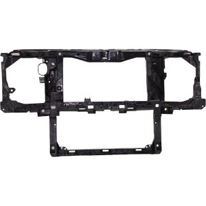 Radiator Support Assembly for Jeep Liberty 2008-2012, Black, Plastic with Steel, Replacement