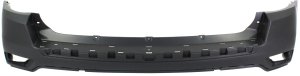 Rear Bumper Cover for Jeep Compass 2011-2017, Upper Section, Primed (Ready to Paint), Replacement