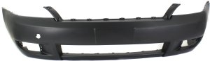Front Bumper Cover for Kia Sedona 2006-2012, Primed (Ready to Paint), with Sport Package, Type 1, Replacement