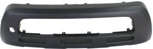 Front Bumper Cover for Kia Soul 2010-2011, Center Position, Textured Finish, 2-Piece Type A, Replacement