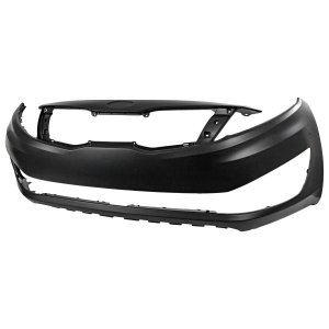 Front Bumper Cover for OPTIMA 2012-2013 EX/LX Models, Primed (Ready to Paint), Excludes Hybrid Models, for USA Built Vehicles, Replacement