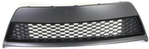 Front Bumper Grille for Kia Forte Koup 2010-2013, Without Fog Light Holes, Replacement