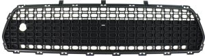 Front Bumper Grille for Kia Soul, 2014-2016, Textured Gray, Replacement