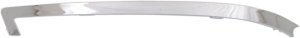 Front Bumper Molding for KIA Optima 2014-2015 Right (Passenger) Side, Chrome, Excluding Hybrid Models, for USA Built Vehicles, Replacement