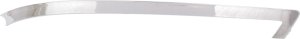 Front Bumper Molding for 2014-2015 Optima, Left (Driver), Chrome, Excludes Hybrid Models, USA Built Vehicle, Replacement