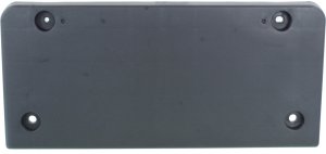 Front License Plate Bracket for Kia Optima 2014-2015, Textured Finish, Excludes Hybrid Models, Replacement