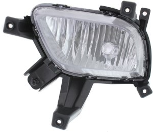 Front Fog Light Assembly for Kia Forte/Forte5 2014-2016, Left (Driver), Suitable for Forte5, EX/LX Models, Replacement