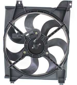 Radiator Fan Shroud Assembly for Kia RIO/RIO5 2007-2011, Left (Driver), Suitable for Hatchback/Sedan Models, Replacement