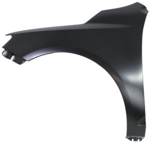 Front Fender for Kia Forte 2010-2013, Left (Driver) Side, Primed (Ready to Paint), Suitable for Hatchback/Sedan, Replacement
