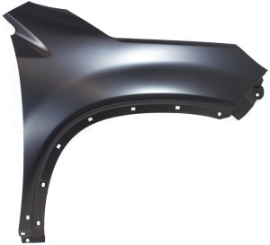 Front Fender for Kia SORENTO 2011, Right (Passenger) Side, Primed (Ready to Paint), with Side Garnish Hole, without Signal Light Hole, Replacement