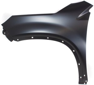 Front Fender for Kia Sorento 2011, Left (Driver) Side, Primed (Ready to Paint), with Side Garnish Hole, without Signal Light Hole, Replacement