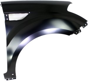 Front Fender for Kia Soul 2010-2012, Right (Passenger) Side, Primed (Ready to Paint), with Molding, Replacement