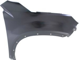 Front Fender for Kia Sorento 2012-2015, Right (Passenger), Primed (Ready to Paint), Steel with Side Garnish Hole, Replacement