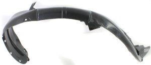 Front Fender Liner for Kia Soul 2010-2011, Right (Passenger) Side, with Moulding, Replacement