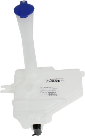 Washer Reservoir for Kia FORTE/FORTE KOUP 2010-2013, Includes Pump and Cap, Compatible with Coupe/(Sedan 2011-2013), Replacement