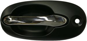 Front Exterior Door Handle for 2002-2005 Kia Sedona EX Model, Left (Driver) Side, Chrome Lever, Replacement