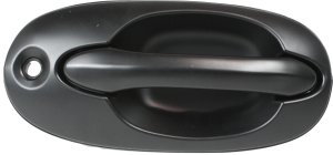 Front Exterior Door Handle, Left (Driver), Primed (Ready to Paint) for Kia Sedona LX Model 2002-2005, Replacement