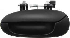 Rear Exterior Door Handle for Kia Spectra 2002-2004, Left (Driver), Primed (Ready to Paint), Replacement