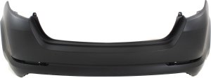 Rear Bumper Cover for Kia Optima 2011-2013, Primed (Ready to Paint), Suitable for EX/LX Models, Excludes Hybrid Models, USA Built, Replacement