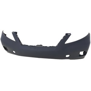 Front Bumper Cover for Lexus RX350 2010-2012, Primed (Ready to Paint), Without Premium Package, With Park Assist Sensor Holes, Canada Built Vehicle, Replacement