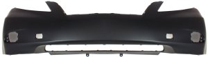 Front Bumper Cover for Lexus RX350 2010-2012, Primed (Ready to Paint), Without Premium Package, Without Park Assist Sensor Holes, Built for Canada Vehicles, Replacement