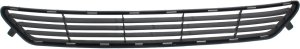 Front Bumper Grille for Lexus LS460 2010-2012, Lower Section, Black, Replacement