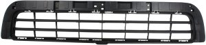 Front Bumper Grille for Lexus LX570, Lower, Black, Years 2008-2011, Replacement