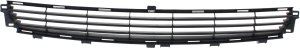 Front Bumper Grille for Lexus ES350 2010-2012, Center Position, Textured Black, Replacement