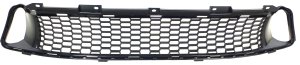Front Bumper Grille Cover for Lexus IS250/IS350 2011-2013, Black, without Parking Distance Control Sensor Holes, Excludes C Model, Replacement