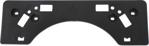 Black Front License Plate Bracket for Lexus ES300 (2002-2003), ES330 (2004-2006), Replacement