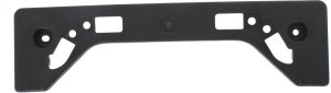 Front License Plate Bracket for Lexus IS250/IS350 2006-2010, Black, Excludes C Model, Replacement