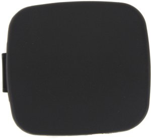 Front Bumper Tow Hook Cover for Lexus ES350 2010-2012, Right (Passenger) Side, Primed (Ready to Paint), Replacement