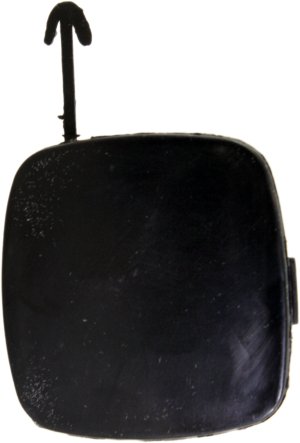 Front Bumper Tow Hook Cover for Lexus ES300 (2002-2003)/ES330 (2004-2006), Right (Passenger), Black, Replacement
