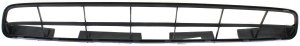 Front Bumper Grille Center Garnish for 2010-2012 Lexus RX350/RX450H, Textured Gray, Replacement