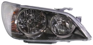 Headlight Assembly for 2004-2005 Lexus IS300, Black, Special Design, w/ Sport Package, HID/Xenon, w/ HID Kit, Right (Passenger), Replacement
