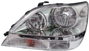 Headlight Assembly for Lexus RX300 (1999-2003), Left (Driver) Side, HID/Xenon with HID Kit, Replacement