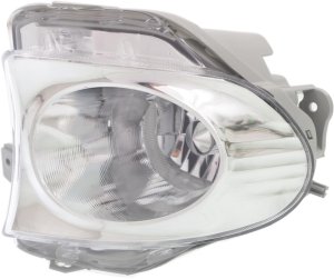 Front Fog Light for Lexus ES350 2010-2012, Left (Driver) Side, Lens and Housing, Replacement