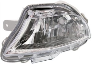 Front Fog Light Lens and Housing for Lexus LS460/LS600H 2007-2009, Left (Driver), Replacement