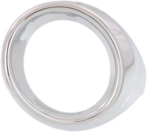 Front Fog Light Molding for Lexus ES300H/ES350 2013-2015, Right (Passenger) Side, Silver/Chrome, Replacement