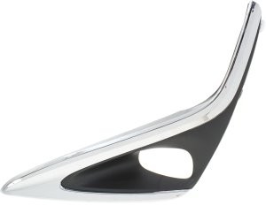 Front Fog Light Molding for Lexus ES300H/ES350 2016-2018, Right (Passenger), Textured Black, Compatible with ES350 Japan/North America Built Models, Replacement